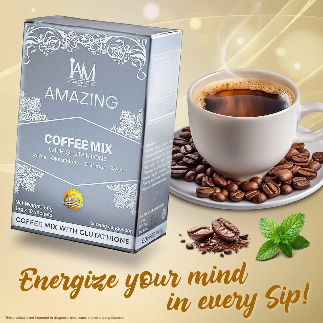 Amazing Coffee Mix with Glutathione Amazing Health and Wellness Amazing Coffee Mix with Glutathione Amazing Health and Wellness