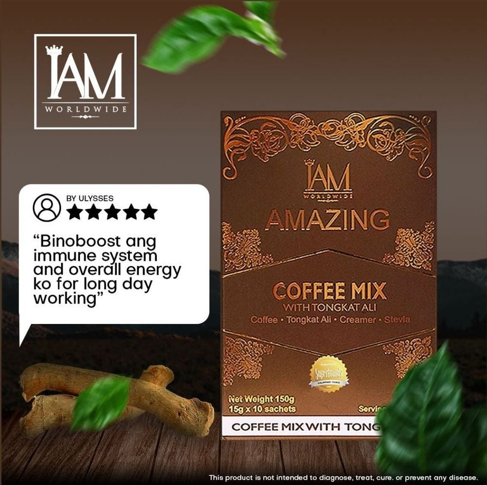 Amazing Coffee Mix with Tongkat Ali