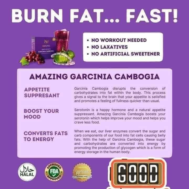 Amazing Grape Juice with Garcinia Cambogia